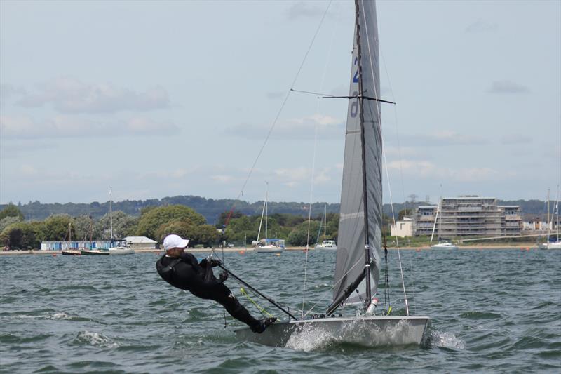 Contender traveller series at Poole photo copyright Elysia Ehrhart taken at Poole Yacht Club and featuring the Contender class