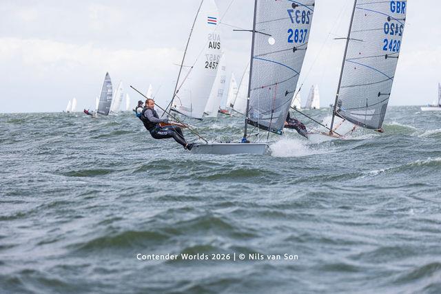 2026 Contender World Championship at Medemblik, The Netherlands photo copyright Nils van Son taken at Royal Yacht Club Hollandia and featuring the Contender class