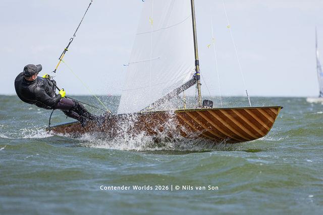 2026 Contender World Championship at Medemblik, The Netherlands photo copyright Nils van Son taken at Royal Yacht Club Hollandia and featuring the Contender class