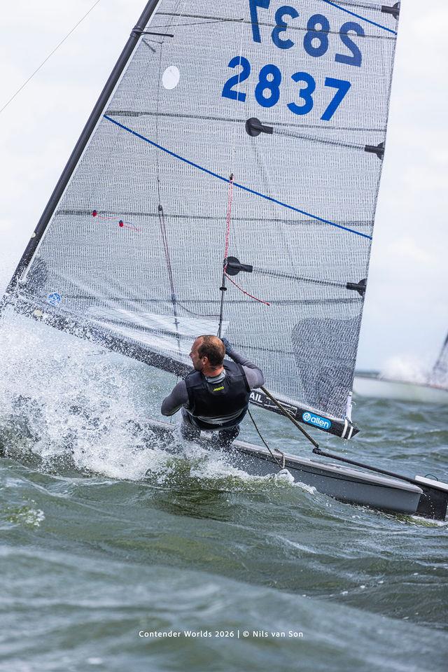 2026 Contender World Championship at Medemblik, The Netherlands photo copyright Nils van Son taken at Royal Yacht Club Hollandia and featuring the Contender class