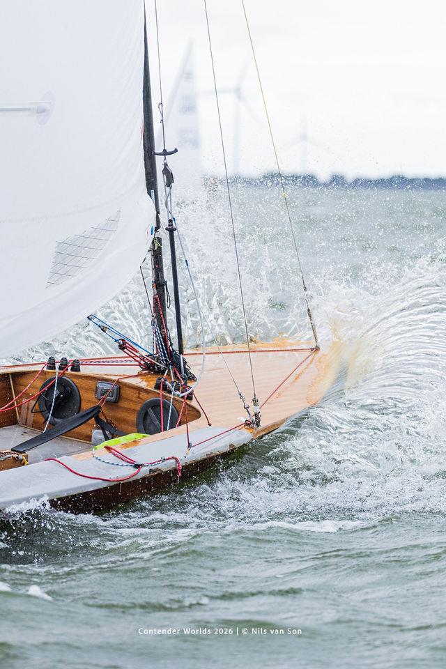 2026 Contender World Championship at Medemblik, The Netherlands photo copyright Nils van Son taken at Royal Yacht Club Hollandia and featuring the Contender class