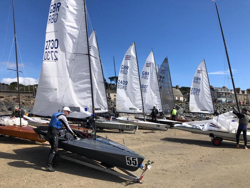 2026 Contender Nationals at Mount's Bay photo copyright Rob Smith taken at Mount's Bay Sailing Club, England and featuring the Contender class