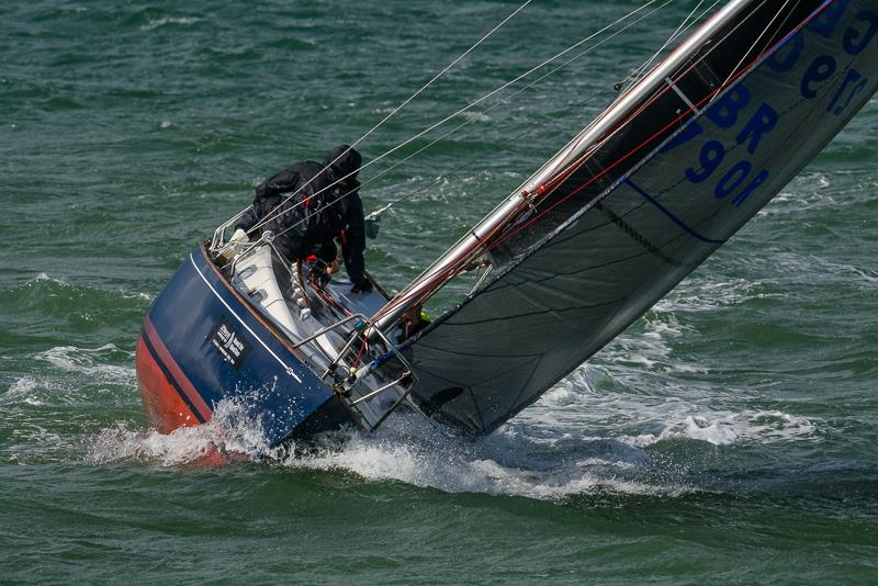 J.P.Morgan Asset Management Round the Island Race photo copyright Sam Kurtul / www.worldofthelens.co.uk taken at  and featuring the Contessa 26 class