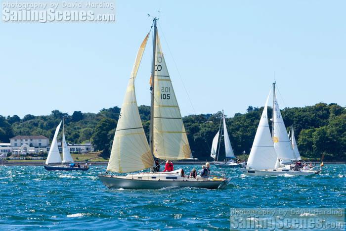 Contessa 26 50th Anniversary Rally in Lymington photo copyright David Harding / www.sailingscenes.com taken at Royal Lymington Yacht Club and featuring the Contessa 26 class