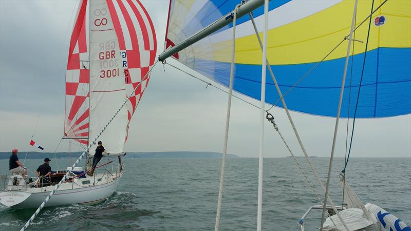 LTSC Cruiser Racing Series Race 3 photo copyright Clare Sleigh taken at Lymington Town Sailing Club and featuring the Contessa 26 class