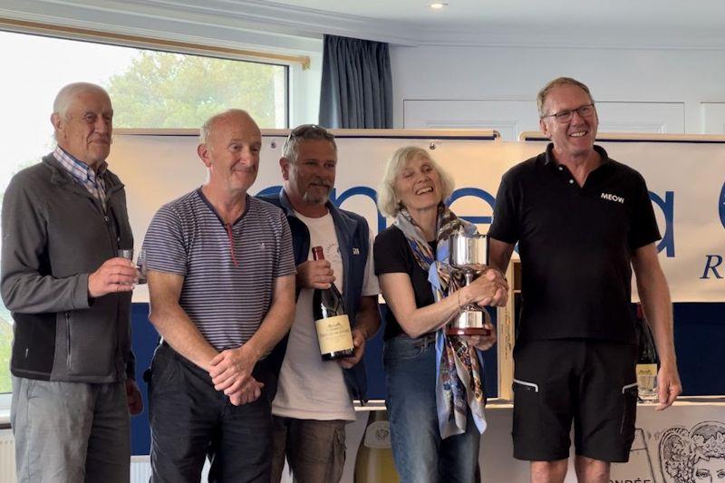 Chris Charlesworth and crew of Meow win the CO26 Nationals, held during the inaugural All-Contessa Regatta at Royal Solent Yacht Club - photo © RSYC