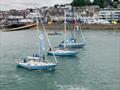 Co32 Parade of Sail passing Sir Max Aitken Museum at North Sails Cowes Week 2026 &copy; Jack de la Hunty