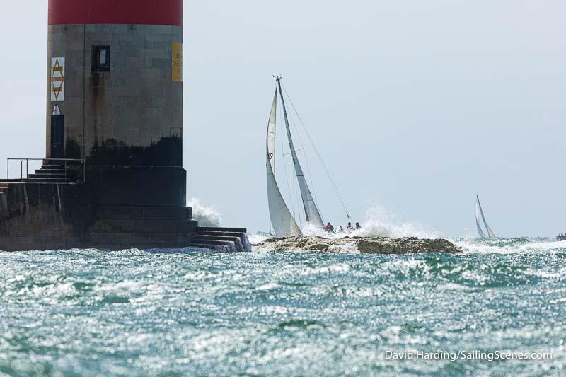 Binkie II, GBR3419, Contessa 32, during the during the Round the Island Race 2022 - photo © David Harding / www.sailingscenes.com