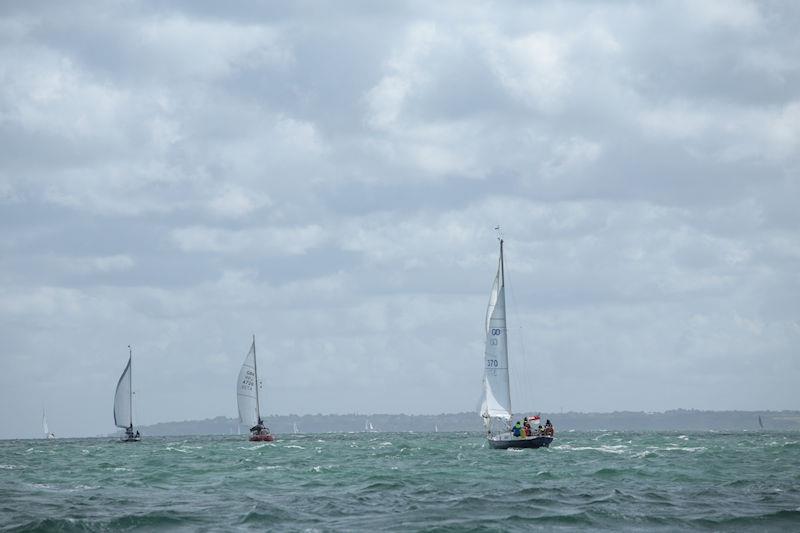 Contessa 32 50th Anniversary Party - Sailing home after a fun weekend photo copyright Adam Price taken at Lymington Town Sailing Club and featuring the Contessa 32 class