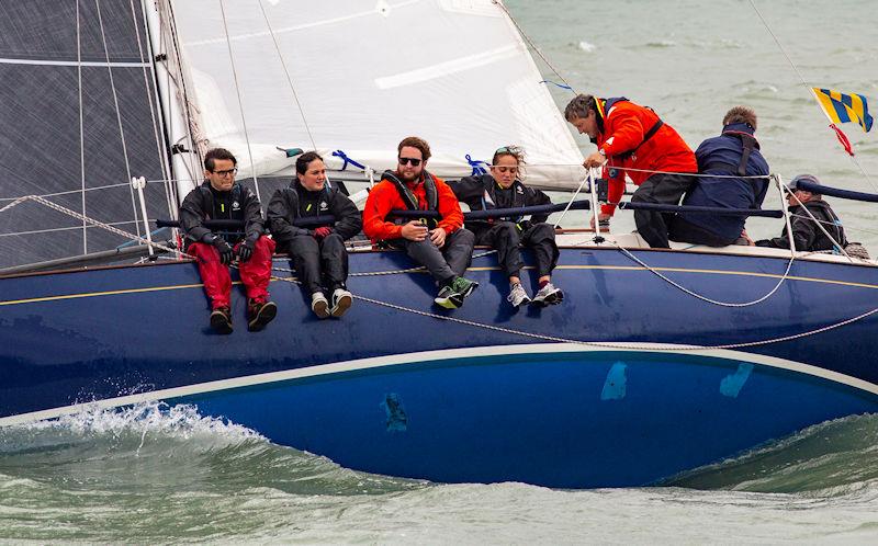 Contessa 32s on Cowes Week day 2 photo copyright Martin Augustus / www.sailingimages.co.uk taken at Cowes Combined Clubs and featuring the Contessa 32 class