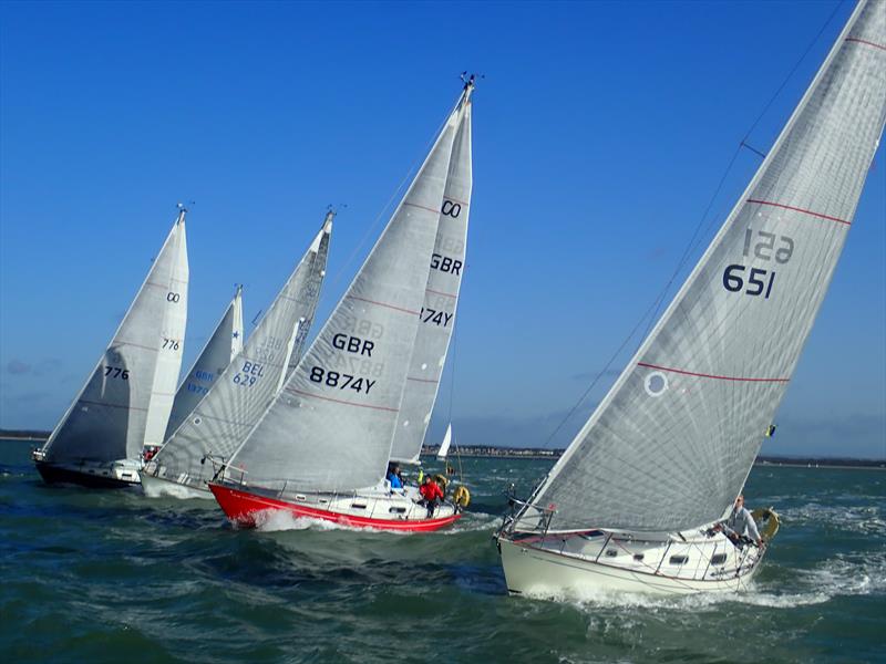 Contessa Regatta in Yarmouth - photo © Clive Hughes