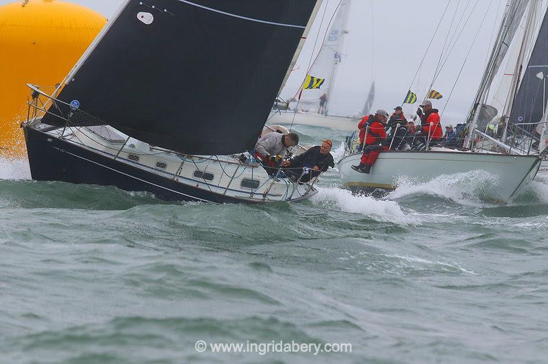 Day 3 of Cowes Week 2023 photo copyright Ingrid Abery / www.ingridabery.com taken at Cowes Combined Clubs and featuring the Contessa 32 class