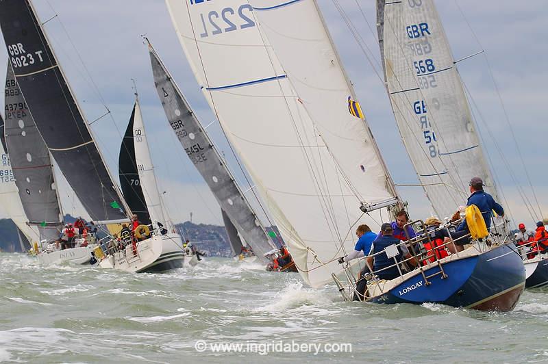 Longay on day 7 of Cowes Week 2023 photo copyright Ingrid Abery / www.ingridabery.com taken at Cowes Combined Clubs and featuring the Contessa 32 class