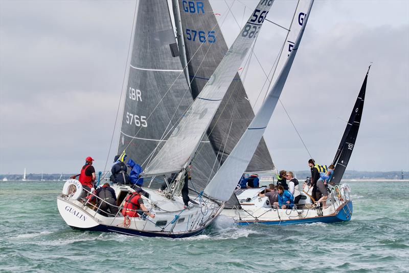 Gualin - North Sails Cowes Week Day 4 photo copyright Tom Hicks / www.solentaction.com taken at Cowes Combined Clubs and featuring the Contessa 32 class