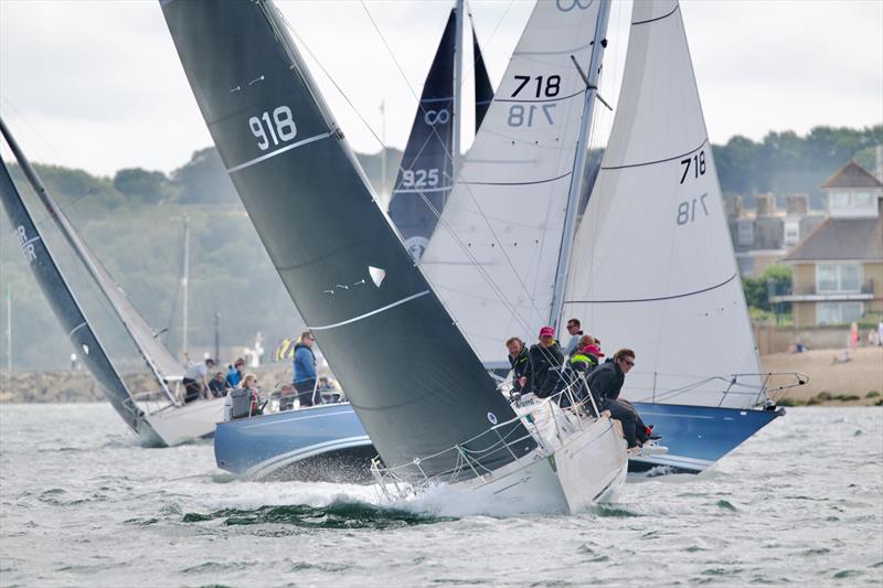North Sails Cowes Week Day 4 photo copyright Tom Hicks / www.solentaction.com taken at Cowes Combined Clubs and featuring the Contessa 32 class