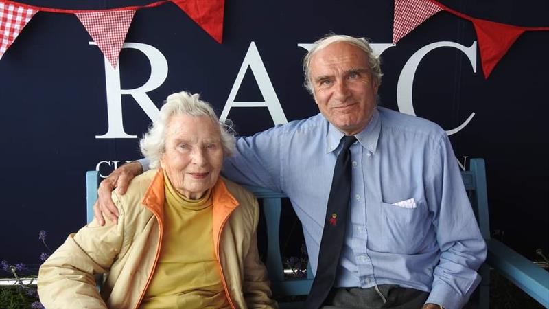 Mrs Dorothy Dickie celebrates her 100th Birthday at the Royal Anglesey Yacht Club photo copyright Ian Bradley taken at Royal Anglesey Yacht Club and featuring the Conwy Fife One Design class