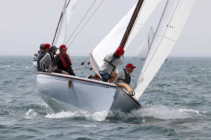 Beau skippered by Nick Dorman. Only been involved with the Couta Boats for the last three months photo copyright A.J. McKinnon taken at Sorrento Sailing Couta Boat Club and featuring the Couta Boat class