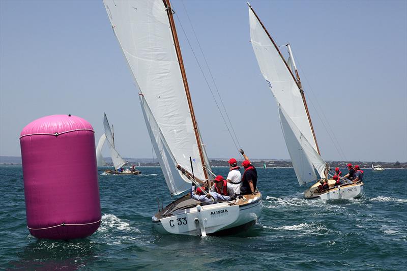 Aliscia skippered by Michael Cantwell, a second in the fourth race resulting in second place overall. - photo © A.J. McKinnon
