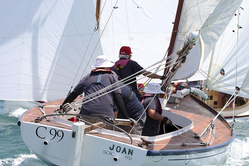 Joan skippered by Trevor Martyn with very consistent result throughout the regatta placed equal second with Aliscia skippered by Michael Cantwell - photo © A.J. McKinnon