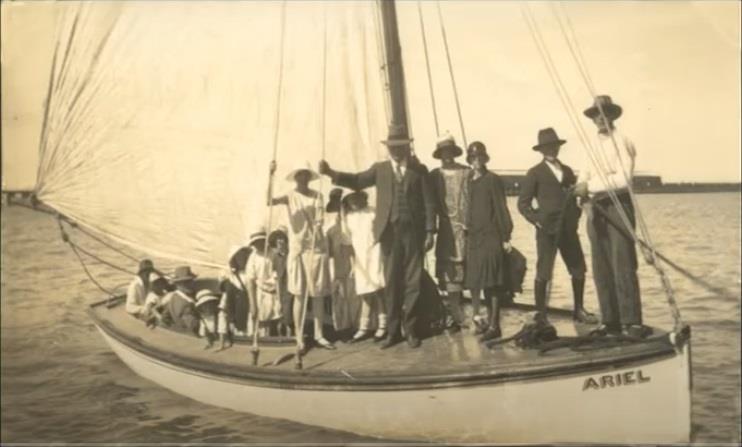 ARIEL in her home town of Portland, Victoria photo copyright Southern Woodenboat Sailing taken at  and featuring the Couta Boat class