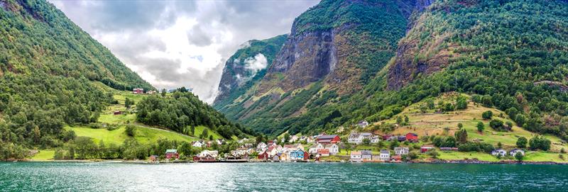 Sognefjord landscape photo copyright The Cruise Village taken at  and featuring the  class