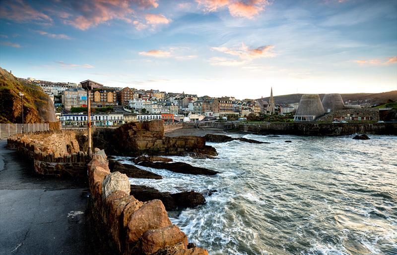 The seaside town of Ilfracombe on the north coast of Devon - photo © Tradewind Voyages