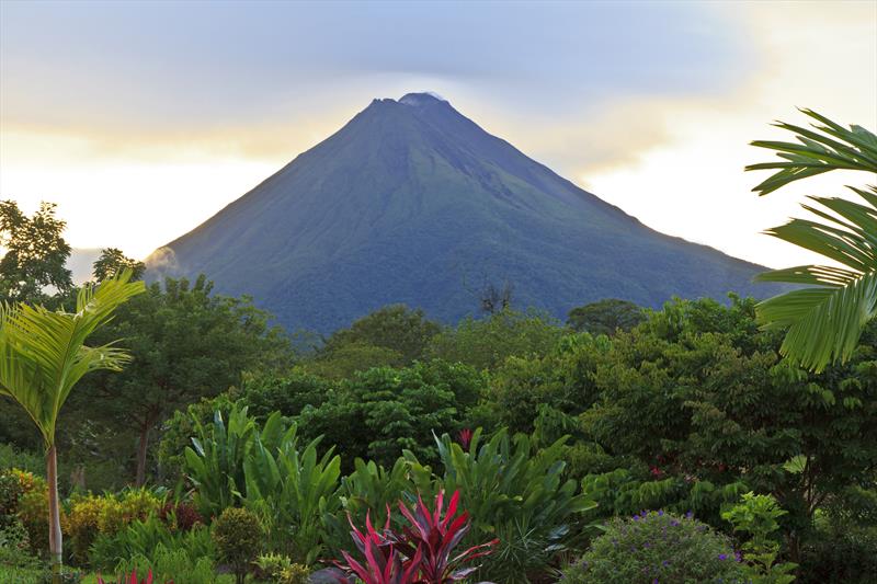 Arenal volcano, Costa Rica photo copyright Tradewind Voyages taken at  and featuring the  class