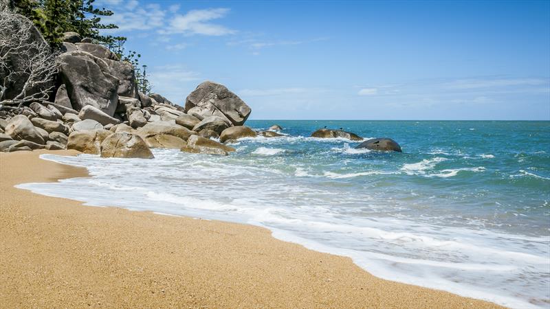 Magnetic Beach at Townsville, Australia photo copyright Tradewind Voyages taken at  and featuring the  class