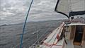 Sailing between Maatsuyker and Mewstone Islands coming home - Blue Moon II circumnavigation &copy; Tristan Gourlay