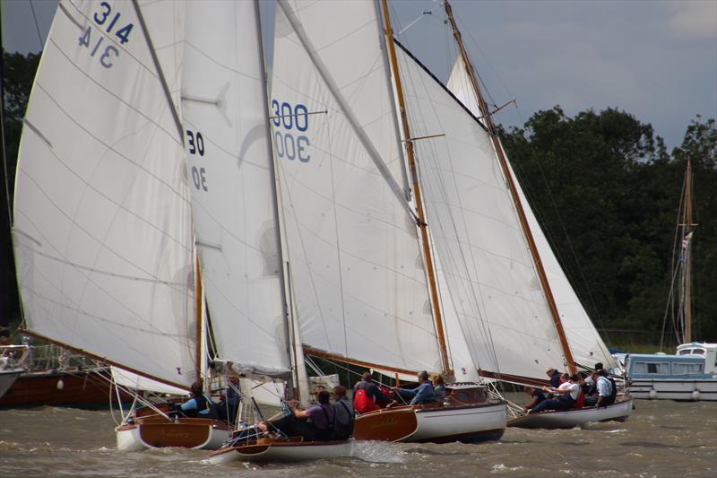 River Cruisers on the Monday of Oulton Week - photo © Karen Langston