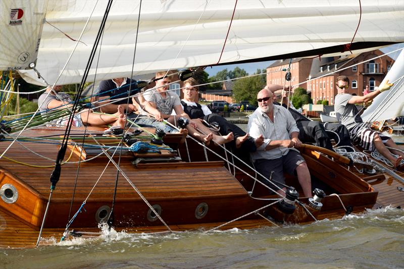 River Cruiser Maidie at Oulton Week - photo © Trish Barnes