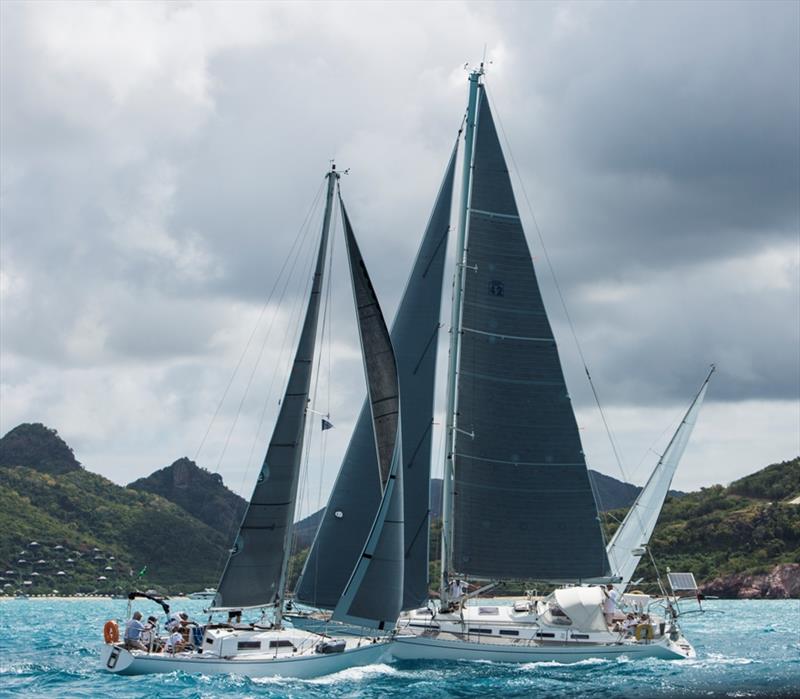 2017 Jolly Harbour Yacht Club Valentine's Regatta photo copyright Henry Trembecki taken at Jolly Harbour Yacht Club and featuring the Cruising Yacht class