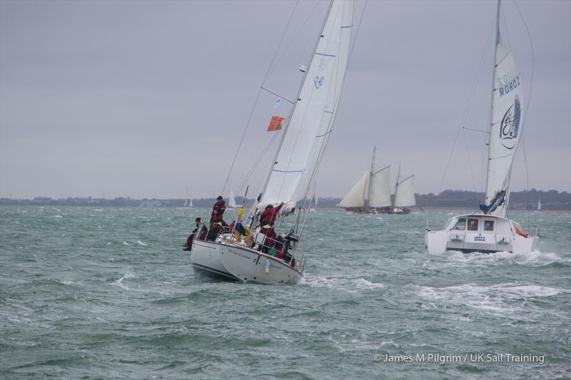 City of London, Maybe and Spirit of Scott Bader during the Small Ships Race - photo © James M Pilgrim / UK Sail Training