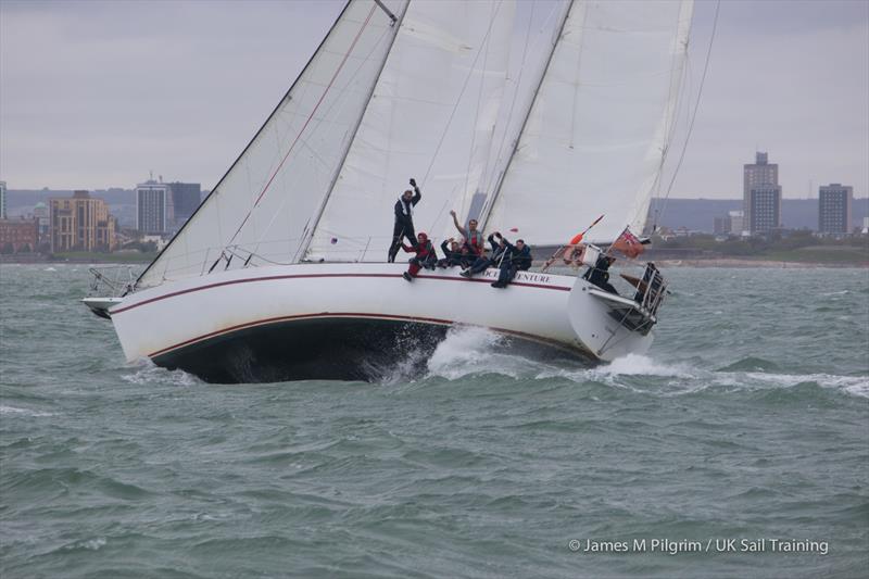 Ocean Venture during the Small Ships Race - photo © James M Pilgrim / UK Sail Training