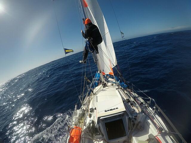 Szymon Kuczynski sailing around the world on the yacht Atlantic Puffin photo copyright Szymon Kuczynski taken at  and featuring the Cruising Yacht class