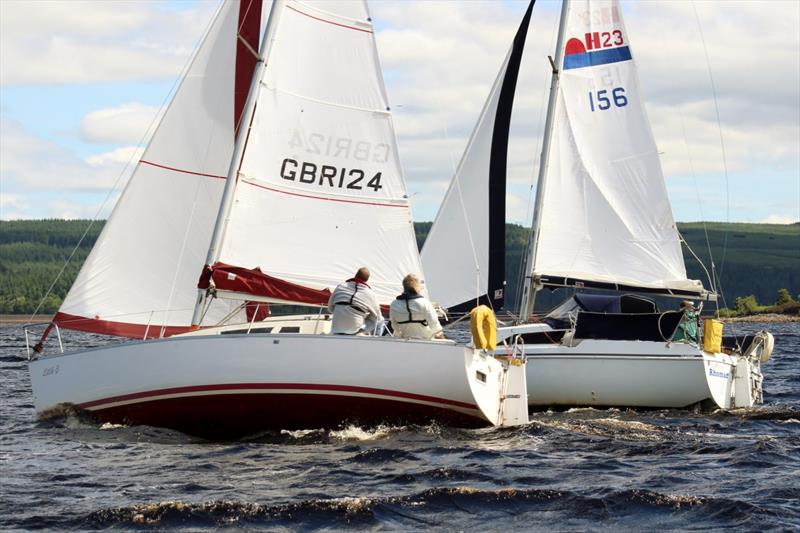 Yacht sailing at Kielder Yacht Club photo copyright Max Pullman taken at Kielder Yacht Club and featuring the Cruising Yacht class