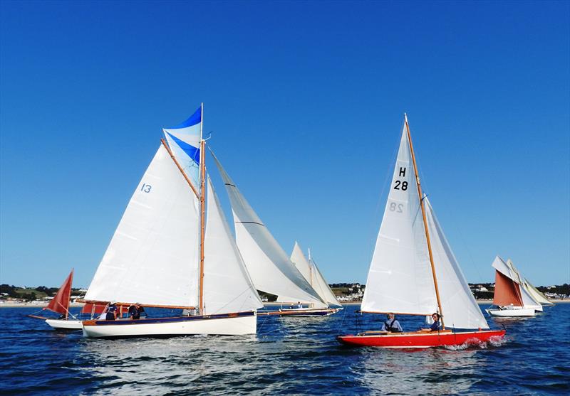 Carey Olsen Jersey Regatta Dayboat start photo copyright Simon Ropert taken at Royal Channel Islands Yacht Club and featuring the Cruising Yacht class