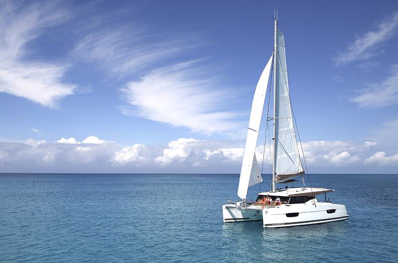 The Fountaine Pajot Lucia 40 is just one of the boats on display by Multihull Solutions at the inaugural Phuket Rendezvous. - photo © Kate Elkington