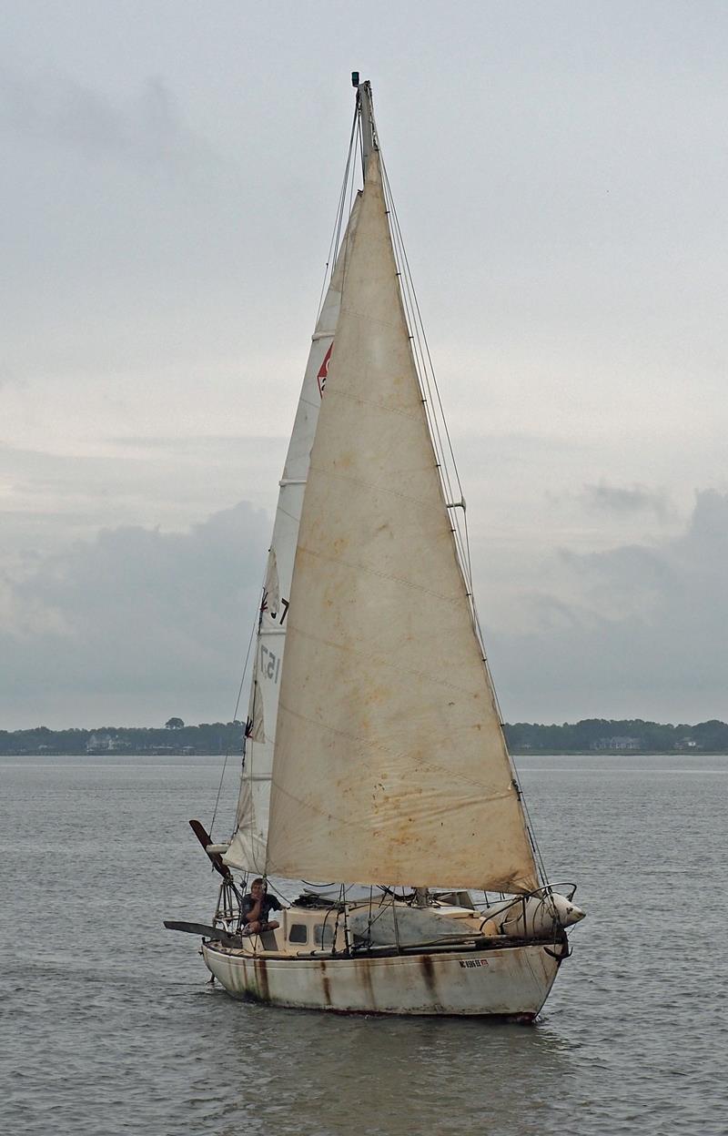 Sean & Alexandra arrive in Charleston SC photo copyright SV Crystal Blues taken at  and featuring the Cruising Yacht class