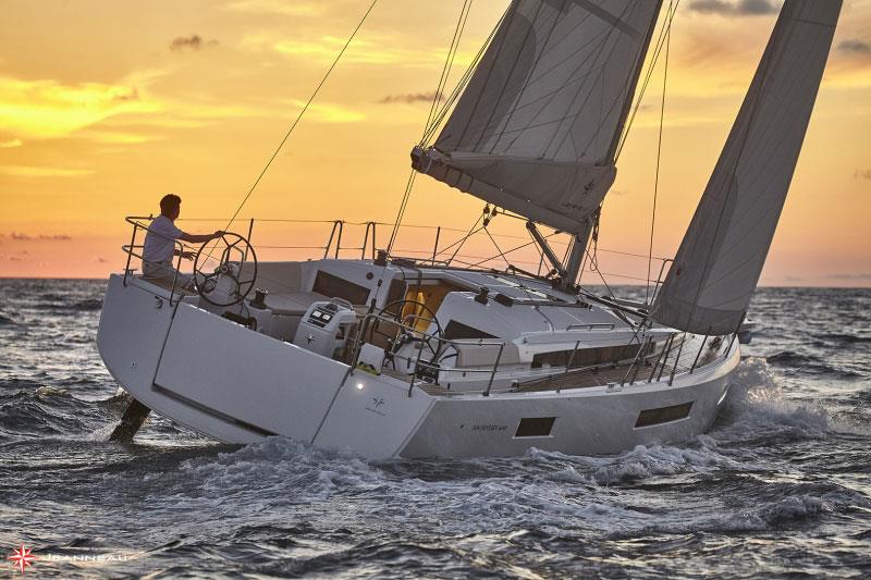 Jeanneau Sun Odyssey 440 Aft photo copyright Jeanneau France taken at  and featuring the Cruising Yacht class