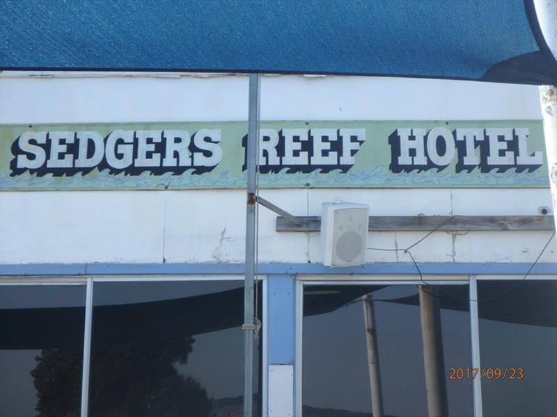 Sedgers Reef Hotel Iluka – where everyone runs aground - photo © Kristen Anderson