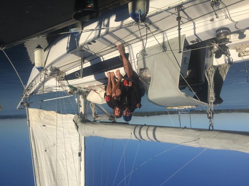Our portable home afloat – at our beloved Iluka, guests of the wonderful Tony and Mary-Anne Purkiss photo copyright Kristen Anderson taken at  and featuring the Cruising Yacht class