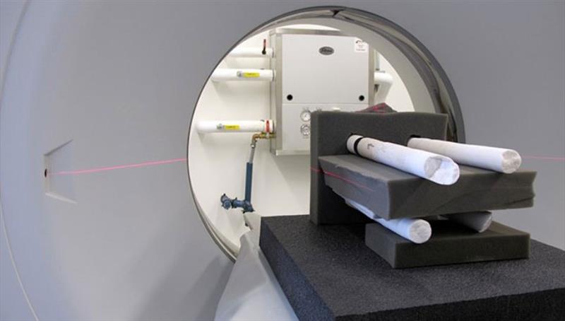 Scientists used a 3-D Computerized Tomography (CT) scanner to image the coral cores. The CT scan images reveal annual growth bands, much like rings on a tree, which showed scientists how corals grew their skeletons upward while also thickening them photo copyright Thomas DeCarlo, WHOI taken at  and featuring the Cruising Yacht class