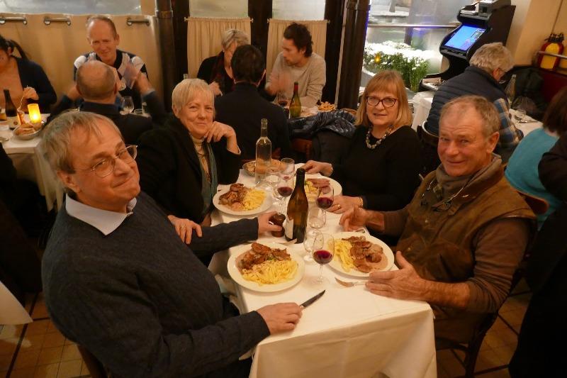 Frantz and Libby our wonderful hosts in Paris photo copyright SV Taipan taken at  and featuring the Cruising Yacht class