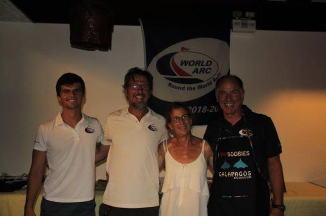World ARC 2018 - Galapagos - Leg3 Prize Giving - photo © World Cruising