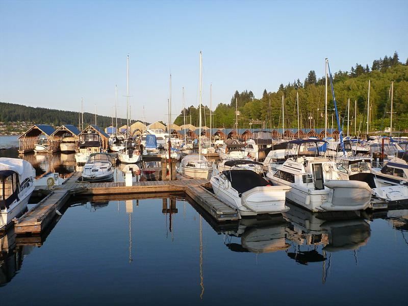 Reed Point Marina slips photo copyright Bluewater Cruising Association taken at  and featuring the Cruising Yacht class