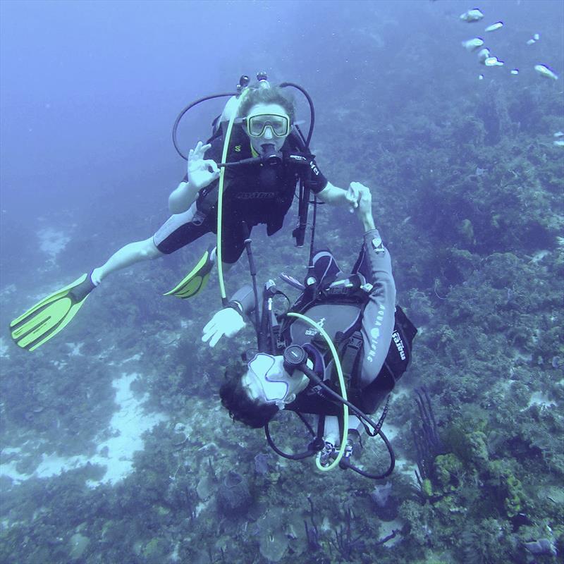 Diving on Valentine's Day in Martinique - photo © Mission Ocean