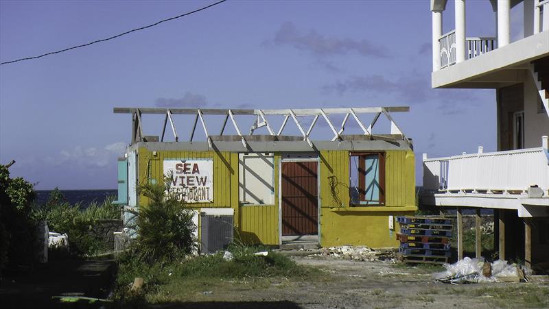 Some of the damage in Portsmouth - photo © Mission Ocean