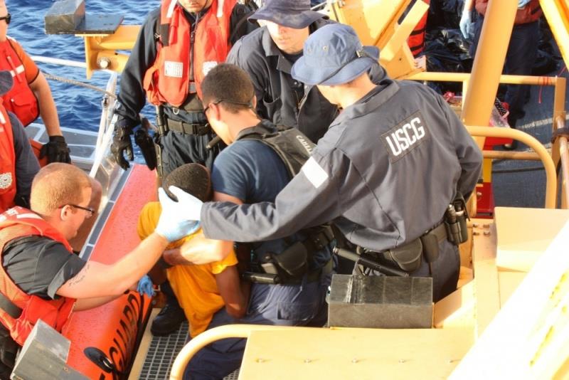 Coast Guard repatriates 202 Haitian migrants photo copyright Brandon Murray / U.S. Coast Guard taken at  and featuring the Cruising Yacht class