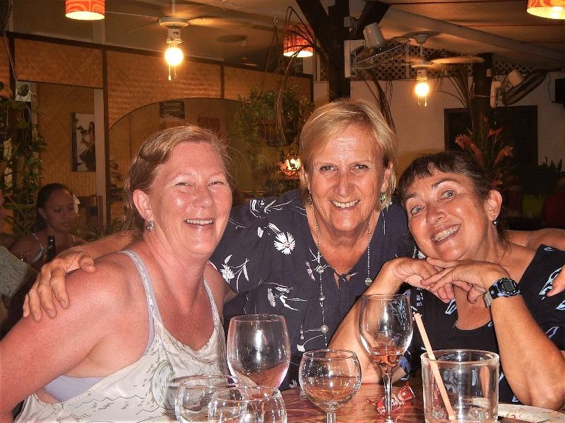 Sue, Clare and Sylvia photo copyright Andrew and Clare taken at  and featuring the Cruising Yacht class